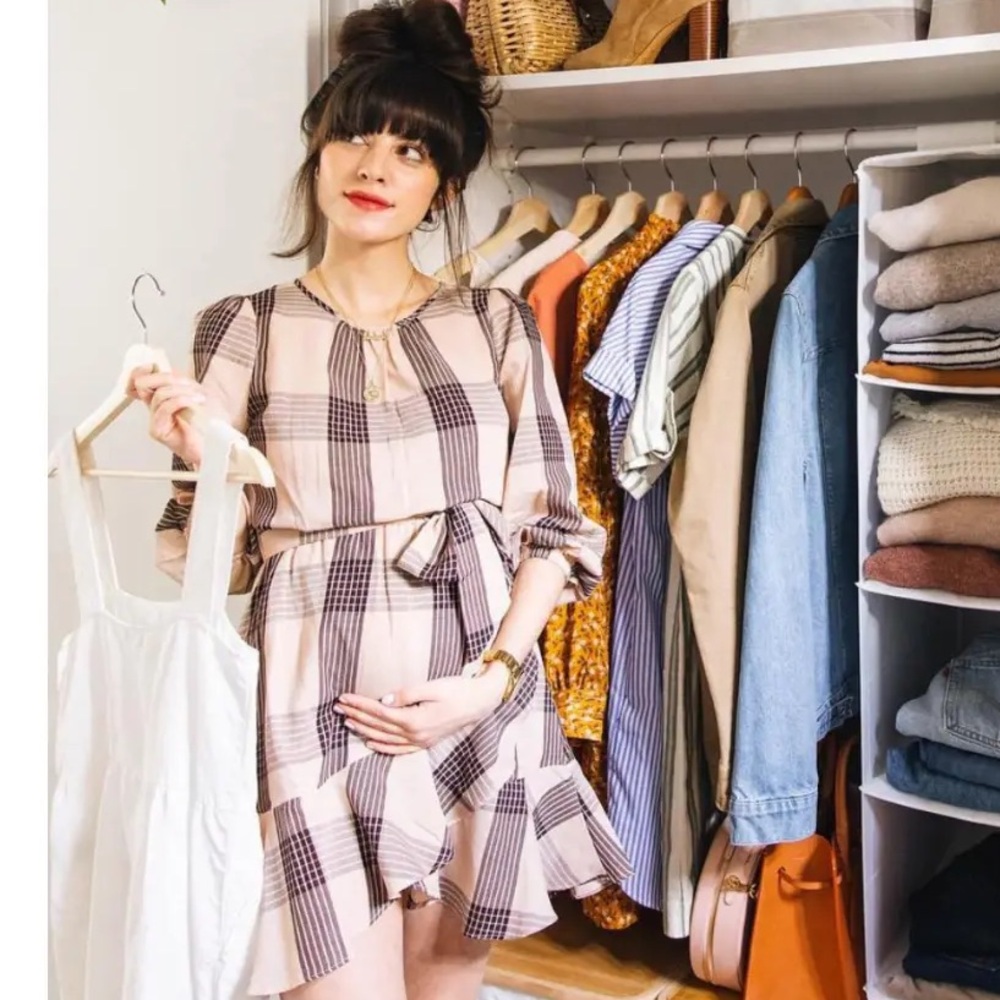 And Other Stories Checkered Mini Dress - as seen on NewDarlings blogger!